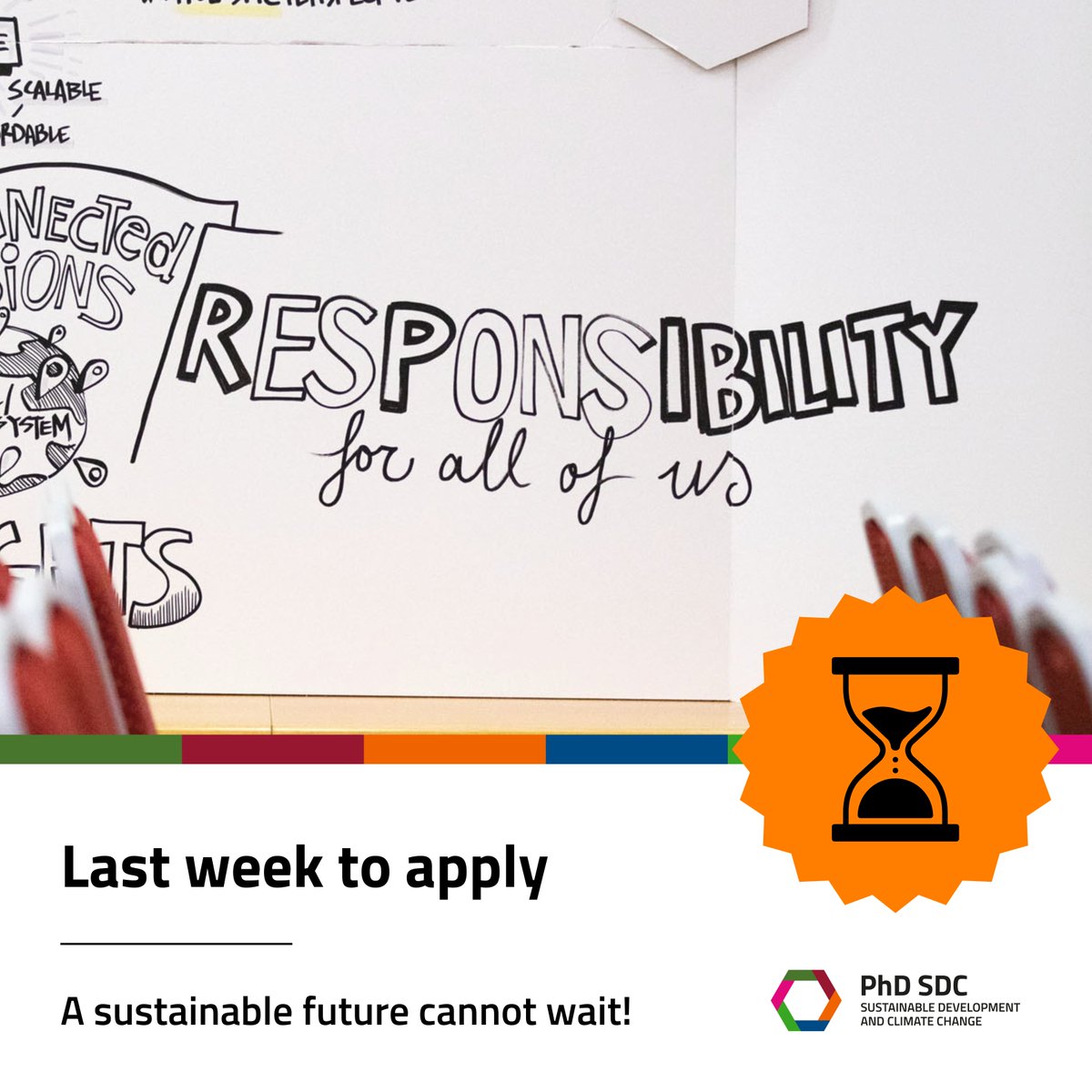PhD in Sustainable Development and Climate Change tweet media