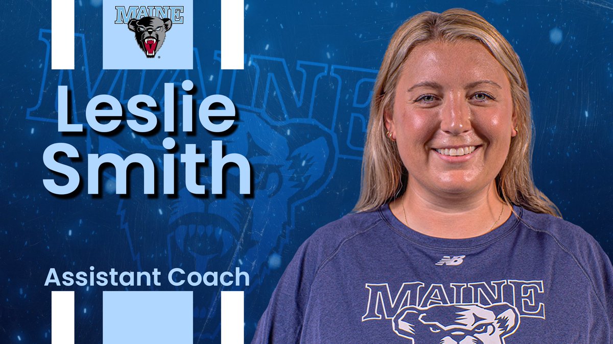 MaineFH's tweet photo. Join us in welcoming Leslie Smith to our coaching staff and our Black Bear Family π»
π: https://t.co/oB2O54qyj0
#blackbearnation | #bearskill https://t.co/wF0FNlopdP