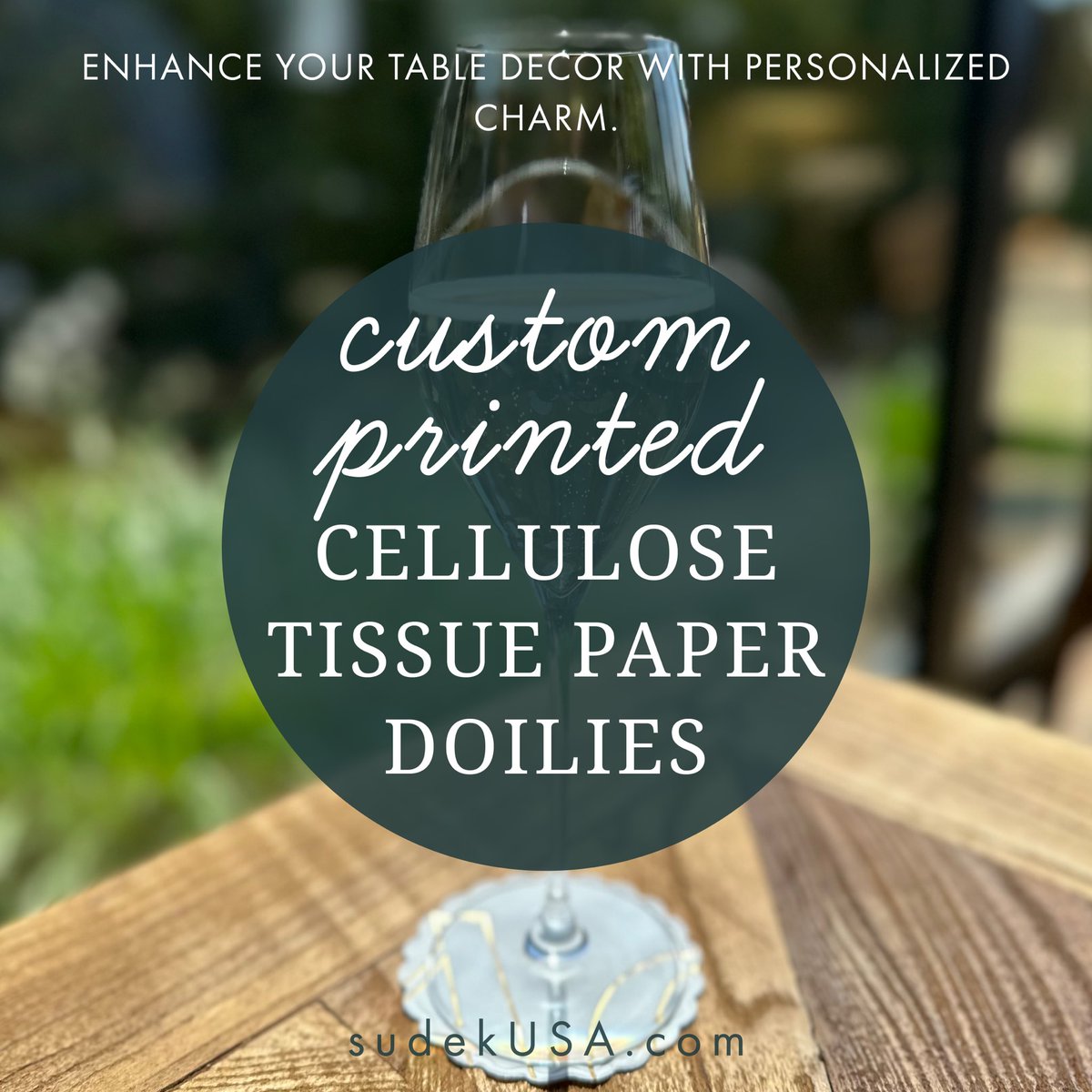 Make every table setting a work of art with our custom printed cellulose tissue paper doilies. These intricately designed doilies add a touch of elegance and personality to any dining experience🍸
#CustomDoilies #TableArt #Personalizedproducts #sudekusa
#customizedstyle