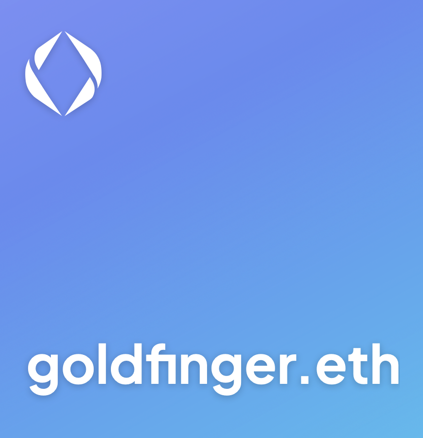 Domainclubx's tweet photo. goldfinger.eth
for sale 4,2 Ξ
https://t.co/FXOslDzoe6
#goldfinger #web3 #ens #domain #nft #domainnameforsale #ethereumnames #domains #domainforsale #crypto #NFTs https://t.co/DUYzE8eJ0T
