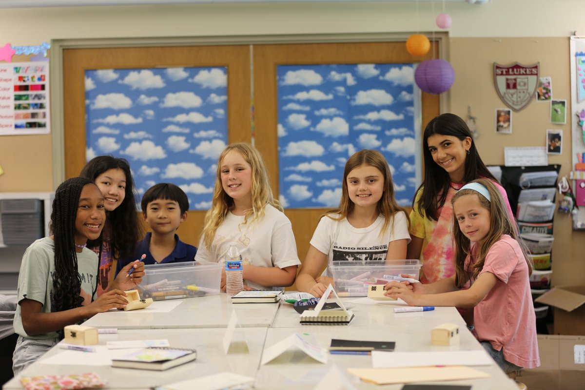 Session 2 of St. Luke’s Art Camp starts July 17. Kids 8-13 can connect with their creative side as they build, craft, and paint. Register today: stlukesct.org/art-camp