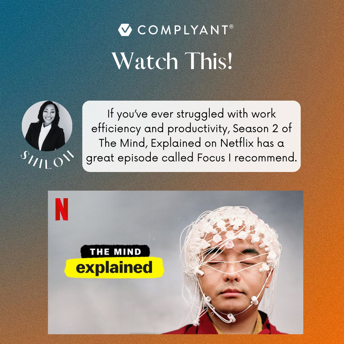 Struggling to focus? This Netflix docuseries breaks down the science of productivity so that you can jumpstart on building toward your goals without getting sidetracked 🧠💭 #productivity #focus #howtofocus