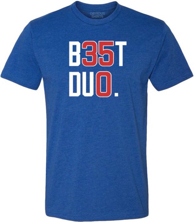 CubsZone's tweet photo. 🚨 GIVEAWAY ALERT 🚨 In honor of @STR0 &amp; @J_Steele21 being All-Stars, @obvious_shirts and I have teamed up to give away one “B35T DU0” shirt! 

Retweet to enter and make sure you’re following both @obvious_shirts &amp; @CubsZone. Winner will be chosen on Friday, good luck! https://t.co/RNss7PNar9