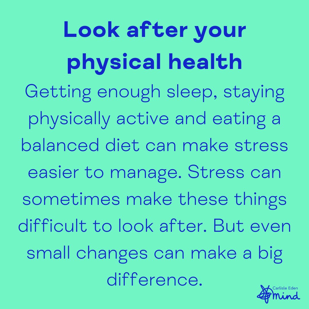 CE_Mind's tweet photo. We've put some tips you could try to help you manage stress and build your resilience. Trying these ideas won't make all the stress in your life disappear. But they could make it easier to get through stressful situations.
#mentalhealthawareness #cemind #stressawarness https://t.co/iWf1zyH91y