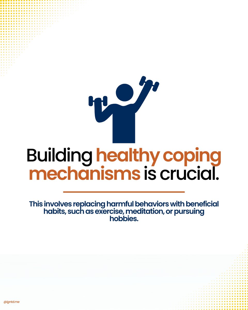igntd_me's tweet image. Unlock the power of healthy coping mechanisms to conquer your addiction. Equip yourself with the right tools to make your recovery journey 10x easier. You can start with meditating.
#AddictionRecovery #Sobriety #OneDayAtATime #RecoveryJourney #HealthyCoping #BeatAddiction #Sober