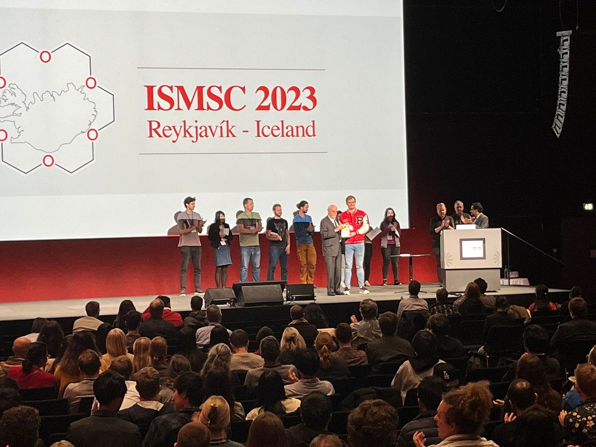 Čorić Group (@coriclab) on Twitter photo Congratulations to <a href="/IlliaHutskalov/">Illia Hutskalov</a> <a href="/UZH_Chemistry/">UZH Chemistry</a> for being among the poster prize winners at the <a href="/ISMSC2023/">ISMSC2023</a> in Iceland with his work on directional ionic bonds (doi.org/10.1021/jacs.3…)! Illia's participation was supported by a <a href="/SCNATChemistry/">SCNAT Platform Chemistry</a> <a href="/SwissChemistry/">Swiss Chemical Society</a> Travel Award. Congratulations to <a href="/IlliaHutskalov/">Illia Hutskalov</a> <a href="/UZH_Chemistry/">UZH Chemistry</a> for being among the poster prize winners at the <a href="/ISMSC2023/">ISMSC2023</a> in Iceland with his work on directional ionic bonds (doi.org/10.1021/jacs.3…)! Illia's participation was supported by a <a href="/SCNATChemistry/">SCNAT Platform Chemistry</a> <a href="/SwissChemistry/">Swiss Chemical Society</a> Travel Award.