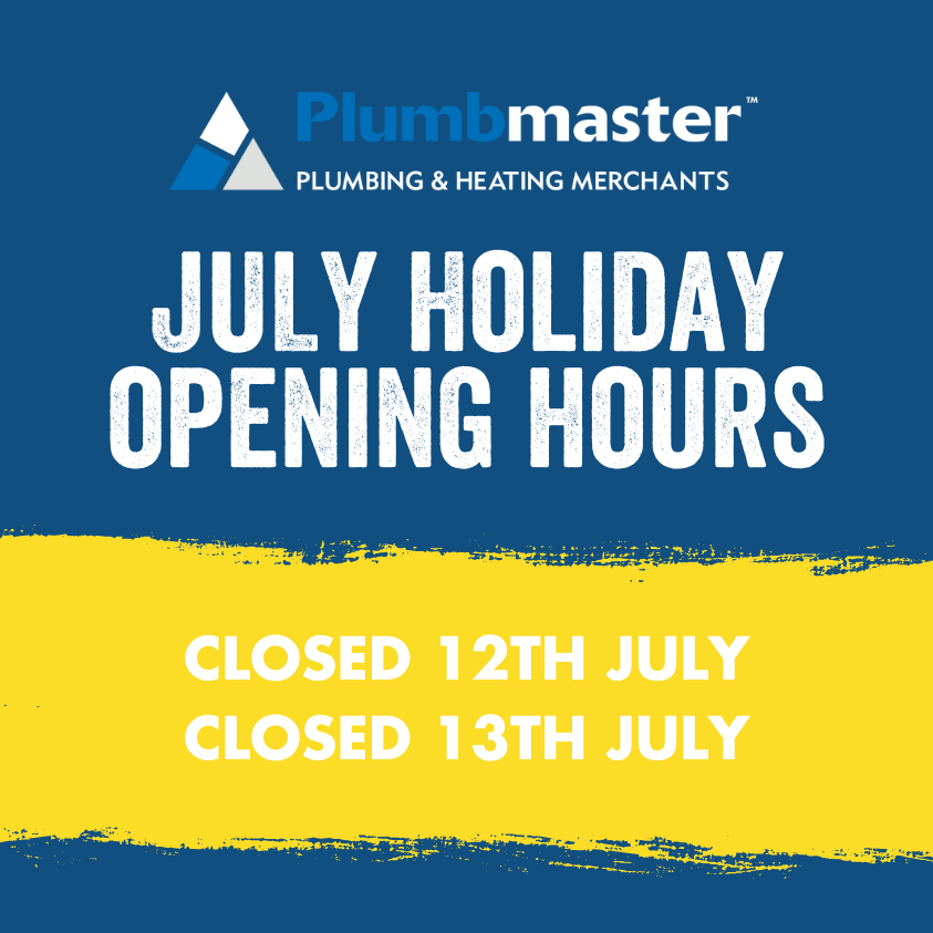 📣Announcement!🙌

All Plumbmaster branches will be closed on Wednesday 12th and Thursday 13th July. 

Business as usual on Friday 14th😎