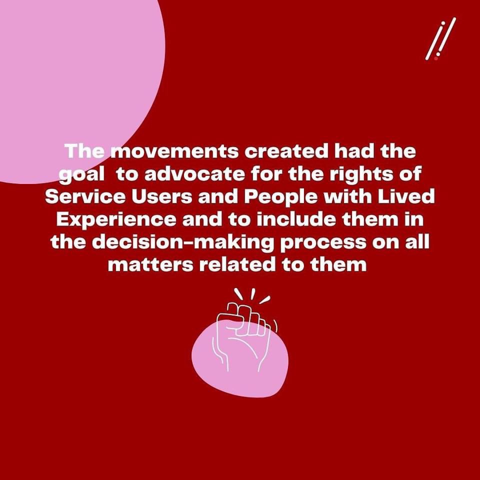 jmh_lb's tweet photo. Mental Health Service Users and People with Lived Experience are an essential part of any mental health system. (3/3) https://t.co/rV6r8F5X8U