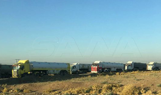 In #cooperation with #QSD militia, the #US occupation forces transported 39 #oiltankers loaded with looted #oil from #Syria fields #alJazeera to their bases in #Iraq
t.me/shams4news/3627