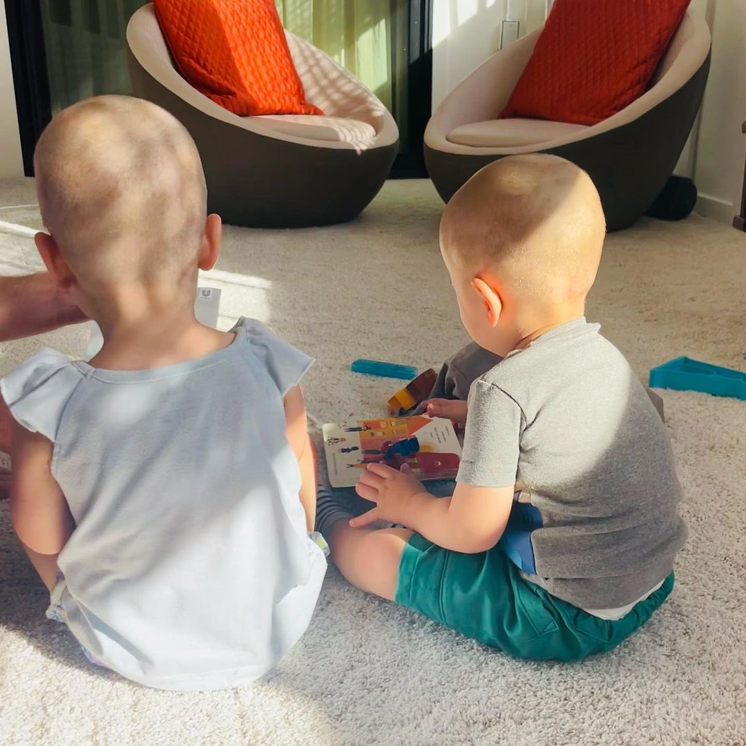 So the “Mundan ceremony” finally happened this weekend.  For Hindus the first shaving off the hair for babies is considered to be a gesture of purification from the memory of their previous births and freedom from the past. Here are Jai &amp; Gia post their mundan ceremony.