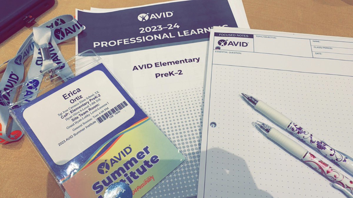 Excited for this learning opportunity, AVID in Seattle! 😊 #AVIDPossibility #AVIDSI2023