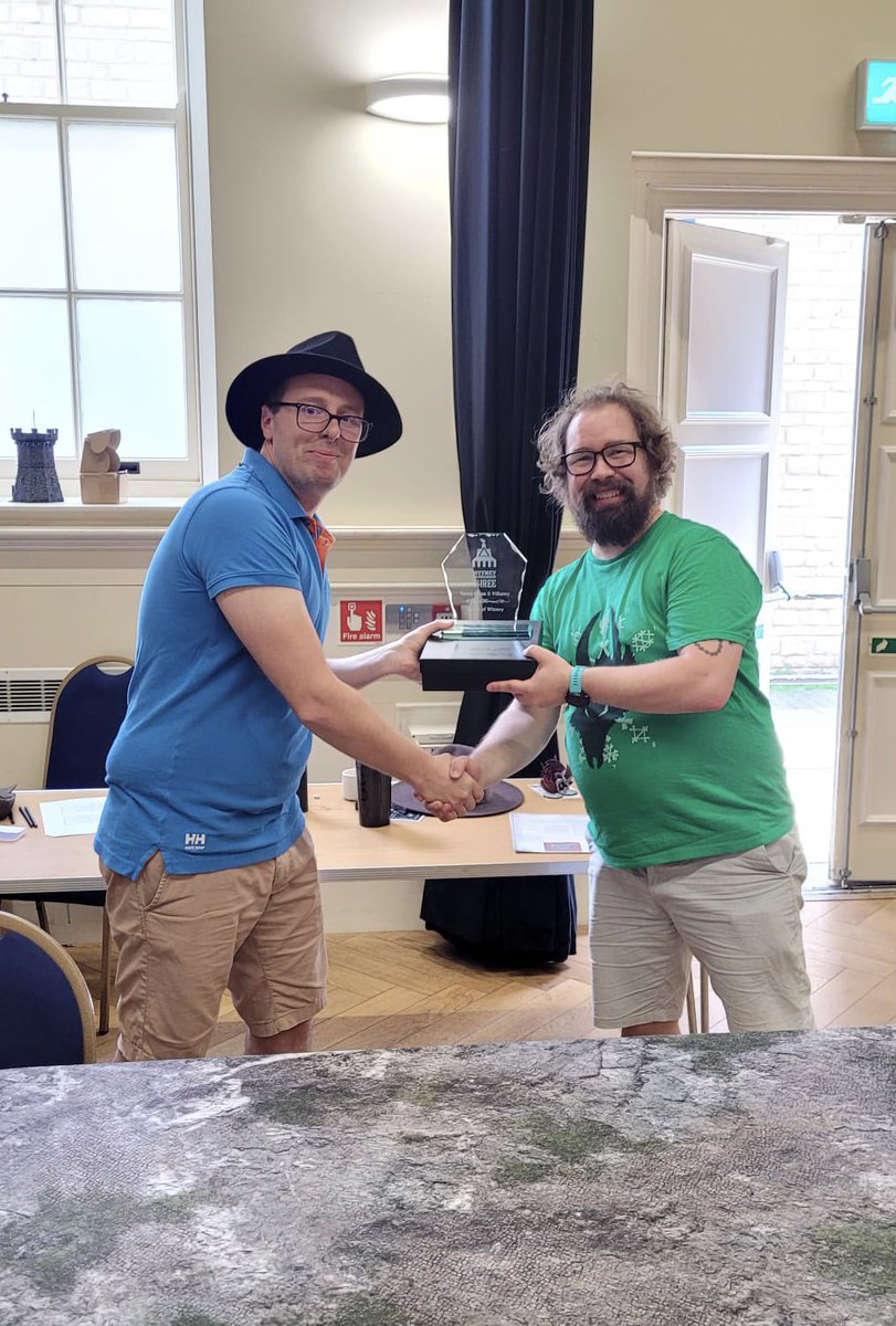 WarhammerWitney's tweet photo. The coveted #WWThree Spirt of Witney Award went to @rogue_michael
With honourable mentions going to @locien83 & @Scops947 https://t.co/H8nWPJAHEa