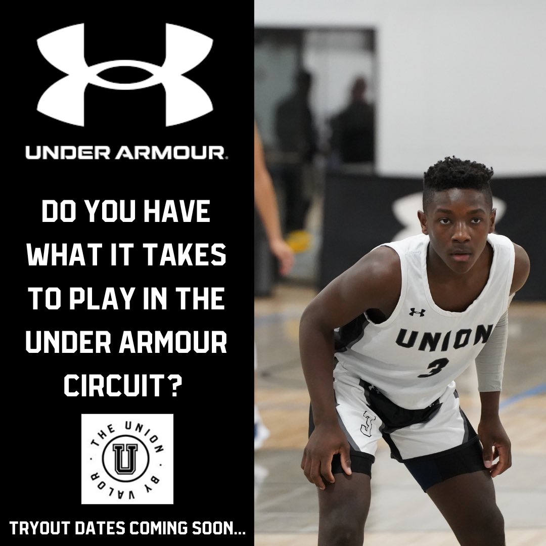 We are looking for a few ELITE athletes to join our Under Armour circuit teams! If you interested in trying out, head over to our website for more info 🏀 basketball.valorclub.org/union/

#underarmourcircuit #uacircuit #tryouts #unionbasketball #valorbasketball