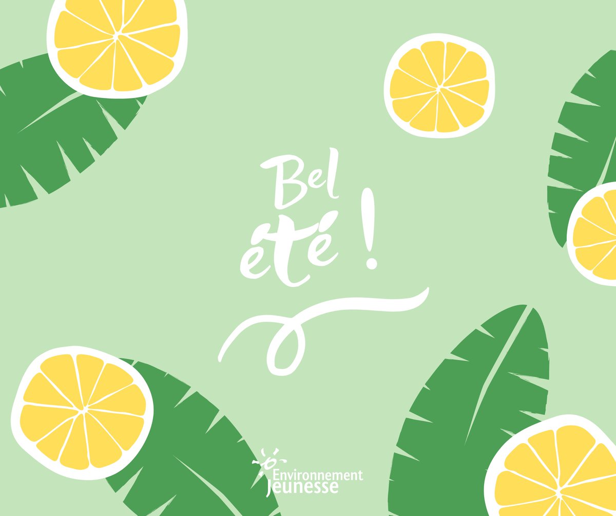 ☀️ Pause estivale ☀️Nous nous donnons rendez-vous à la mi-août pour une nouvelle année encore plus engagée🌿. En attendant, voici les belles choses de l'année 2022-2023 sorties de terre chez ENvironnement JEUNesse : bit.ly/rapport-annuel…