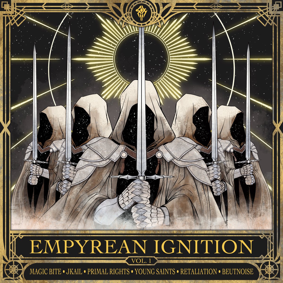 We proud to present: Empyrean Ignition Vol. 1 ⚔️✨
Featuring artists: <a href="/magic_bite/">𝕄𝔸𝔾𝕀ℂ 𝔹𝕀𝕋𝔼</a>, <a href="/Jkaiil/">JKAIL</a>, <a href="/primalrights/">Primal Rights</a>, <a href="/WeYoungSaints/">Young Saints</a>, <a href="/retaliationdj/">RETΛLIΛTION</a> &amp; <a href="/BeutNoise/">🌴 BeutNoise 🦍</a> 
Coming July 14th

Pre-Save link below 👇🏻