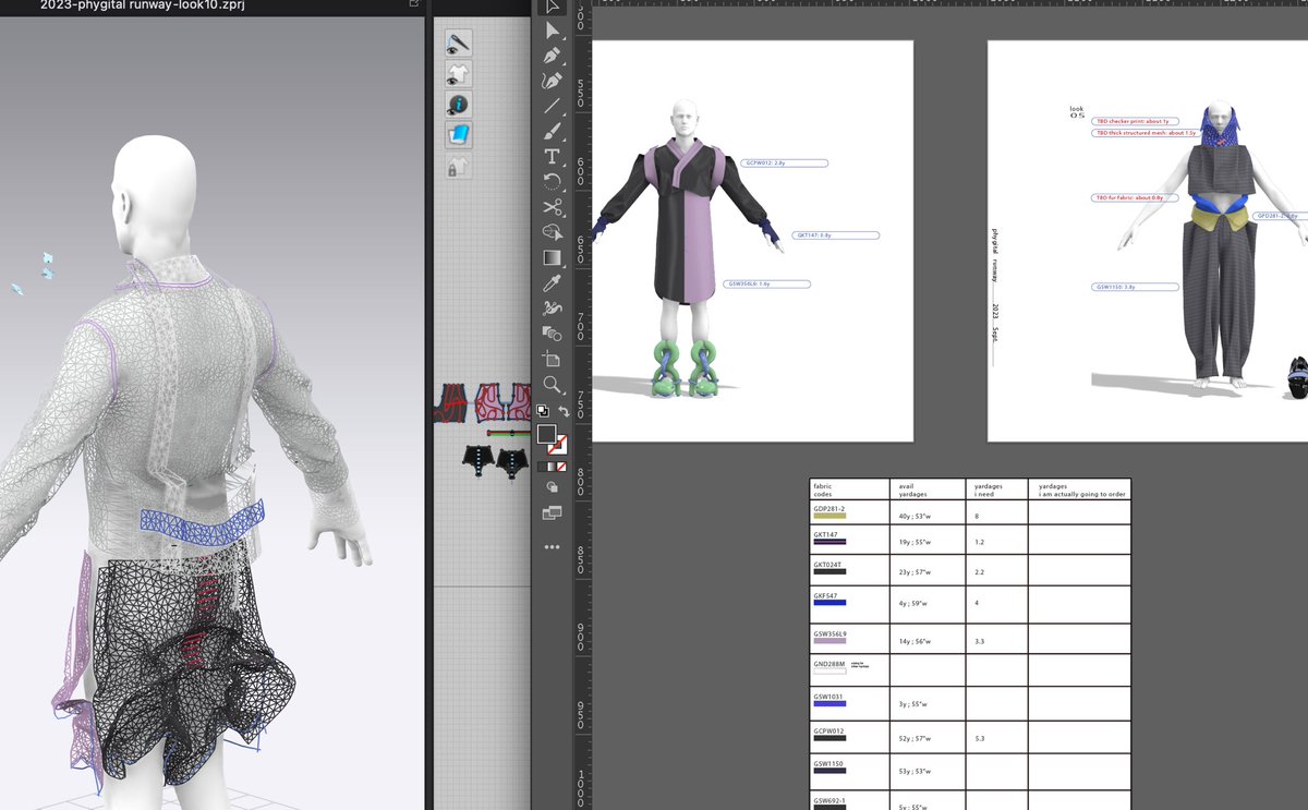 -
Working on the #phygitalcollection

<a href="/StudioShiu/">shiu studio</a> 

#fashion #runway