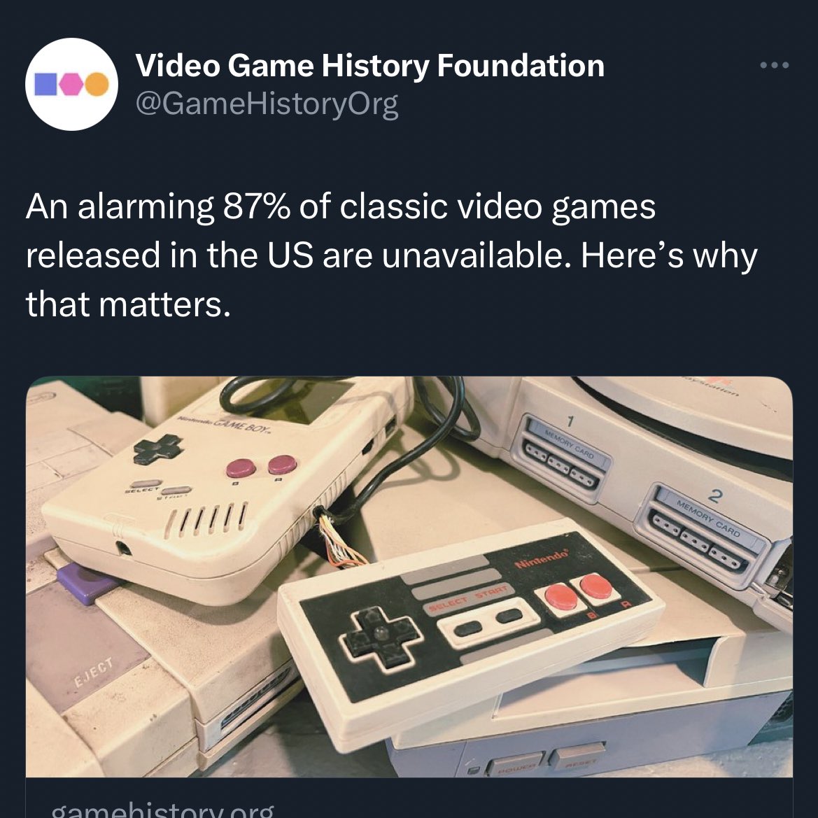 TheNCSmaster's tweet photo. Game companies: “Why are so many gamers emulating our titles?”

The retro game market: https://t.co/3e0oL5ejKS