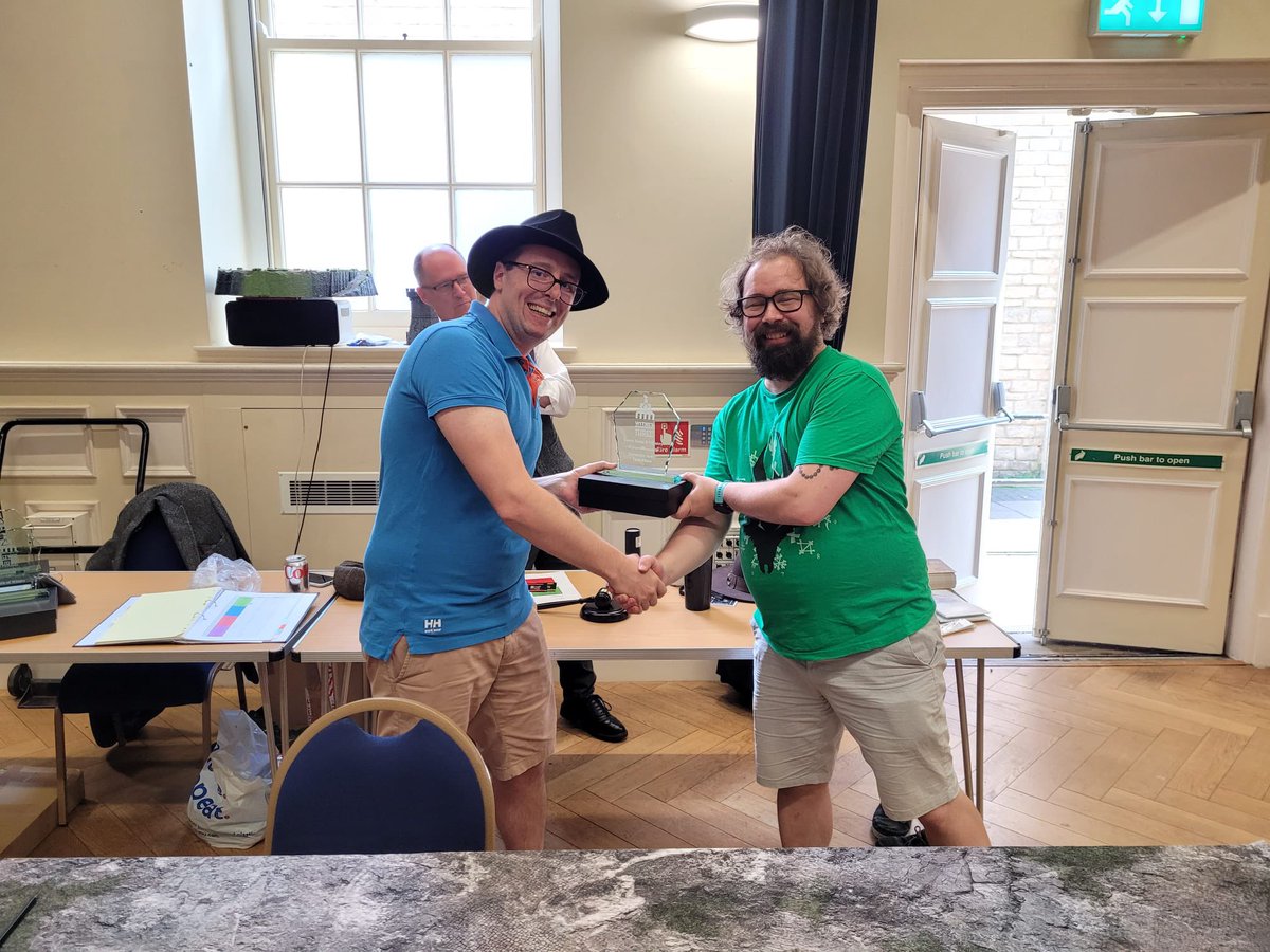 WarhammerWitney's tweet photo. From an incredible field of entries 3 favourite Armies were crowned at #WWThree
1) @rogue_michael
2) @HobbySummerbell
3) @wackcjack
Check back through our profile for pictures they were special! https://t.co/KG2k7oCUtc