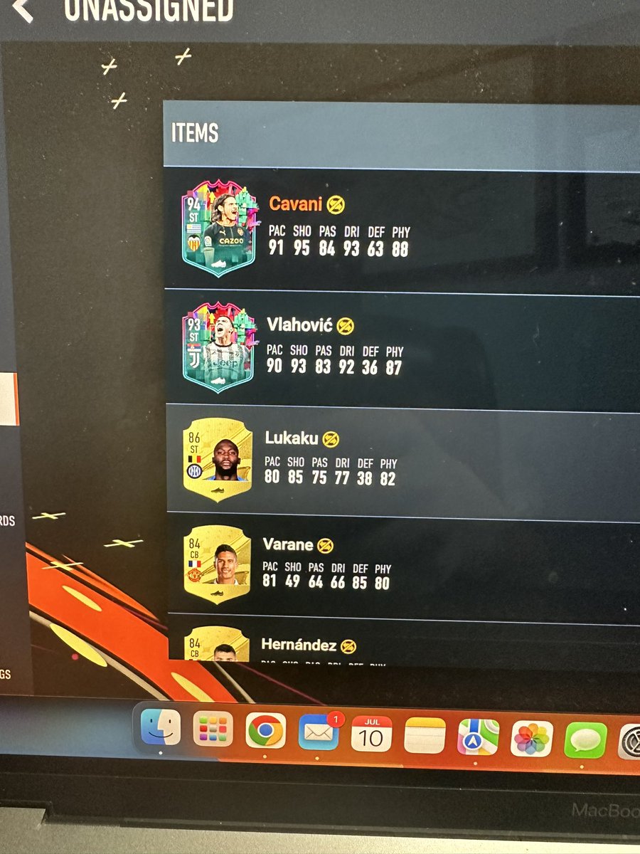 bsmith_npoty's tweet photo. @FUT_Accountant 84x5 from daily login objective, warra dub https://t.co/loPC19NYM2