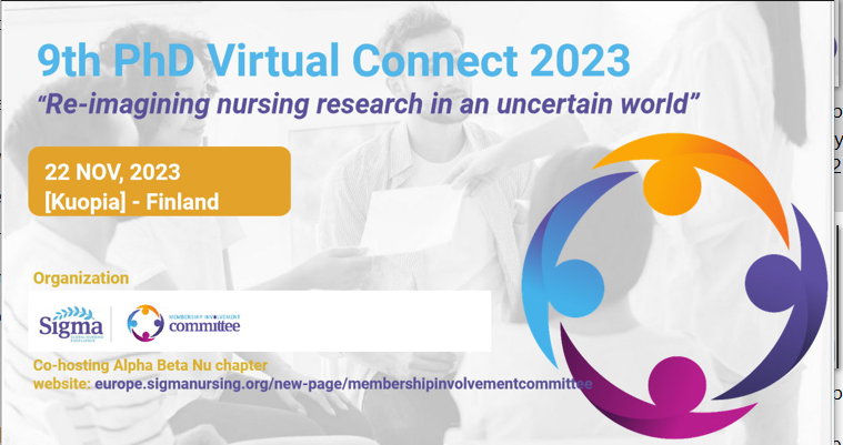 Sigma European Region (@regionsigma) on Twitter photo Abstract submission for #SigmaEU 9th online Ph-D conference is OPEN via this portal till the 15th of September 2023
forms.gle/ArWk19qV4j9EMr…
Ps <a href="/PhiMuChapter/">Phi Mu Chapter</a> <a href="/Leslie_Gelling/">Leslie Gelling</a> <a href="/lwestcott1/">Dr Liz Westcott</a> <a href="/parveenazamali/">Prof Parveen Ali</a> <a href="/marco_tomietto/">Marco Tomietto</a> <a href="/milkozanini/">Milko Patrick Zanini</a> <a href="/martincerveny1/">martin cerveny</a> <a href="/SigmaNursing/">Sigma Nursing</a> <a href="/timminsf/">Fiona Timmins</a> <a href="/KateF224/">Kate Frazer</a> Abstract submission for #SigmaEU 9th online Ph-D conference is OPEN via this portal till the 15th of September 2023
forms.gle/ArWk19qV4j9EMr…
Ps <a href="/PhiMuChapter/">Phi Mu Chapter</a> <a href="/Leslie_Gelling/">Leslie Gelling</a> <a href="/lwestcott1/">Dr Liz Westcott</a> <a href="/parveenazamali/">Prof Parveen Ali</a> <a href="/marco_tomietto/">Marco Tomietto</a> <a href="/milkozanini/">Milko Patrick Zanini</a> <a href="/martincerveny1/">martin cerveny</a> <a href="/SigmaNursing/">Sigma Nursing</a> <a href="/timminsf/">Fiona Timmins</a> <a href="/KateF224/">Kate Frazer</a>