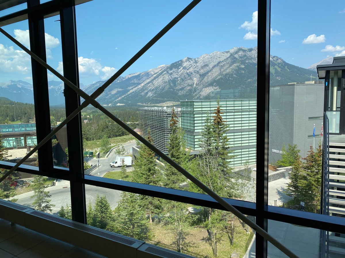 Spectacular venue for #ObsxBanff, starting tomorrow.