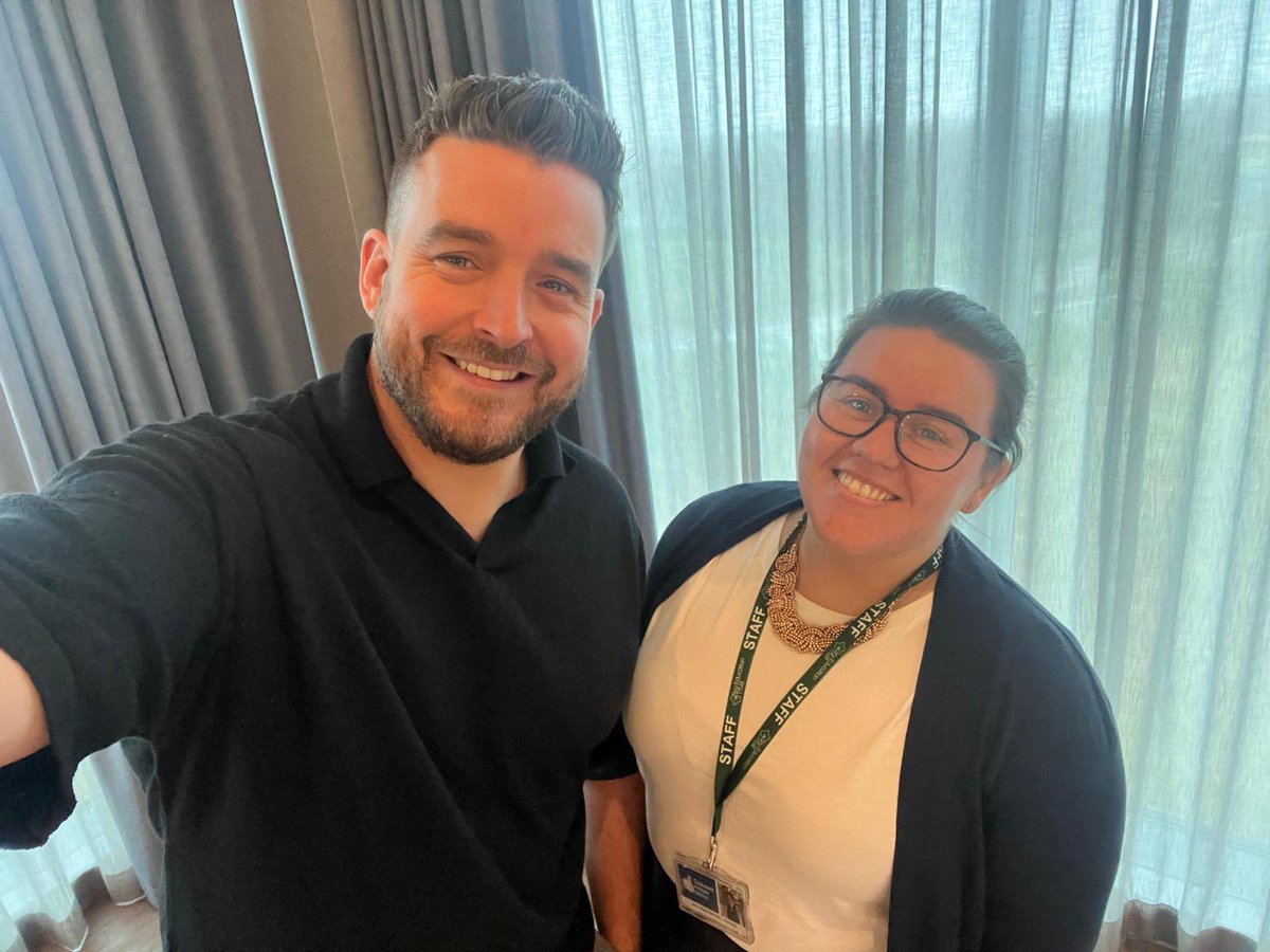 CockwoodPrimary's tweet image. When the lovely Miss Buttree met @ICT_MrP at CPD course this morning in Exeter - she came back with lots of amazing ideas 💡 ready for September 🙏 #computinginprimaryschools #computingCPD #cockwoodschool