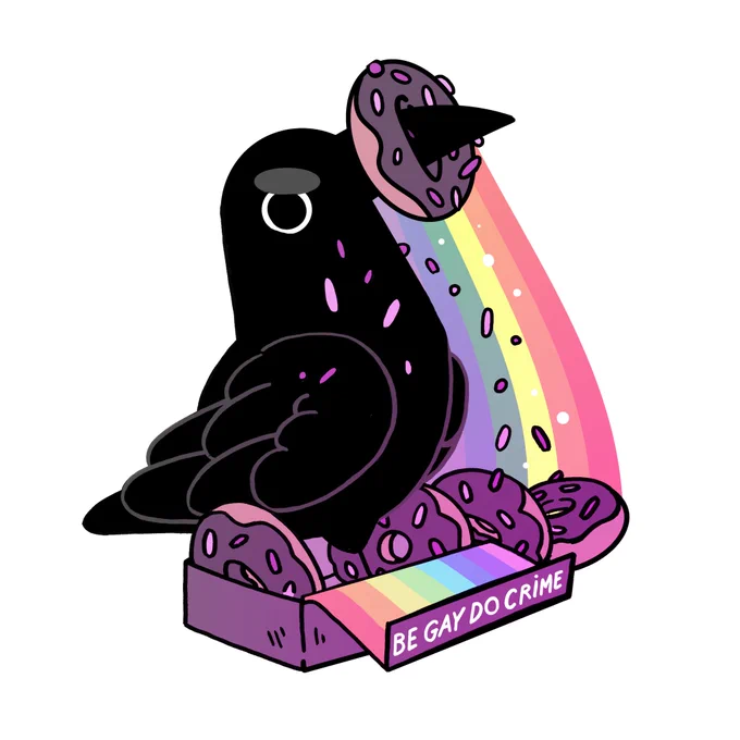Some crow doodles! 