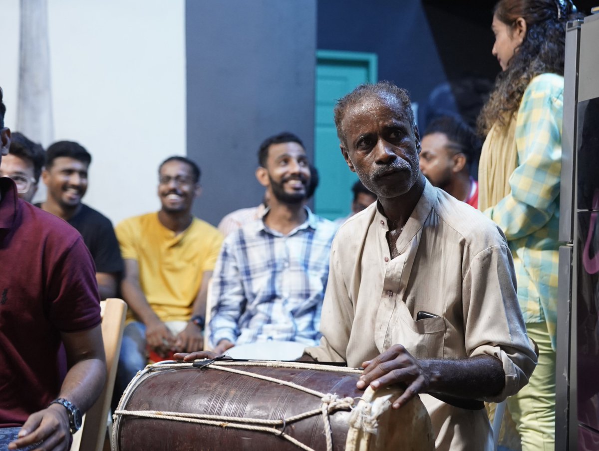 mehrghar's tweet photo. Yesterday, we gathered in a mesmerizing drum circle led by the skilled @TheKarachiDrum immersing ourselves in the captivating beats that washed away stress and revitalized our spirits. https://t.co/DCX9C0DpSW