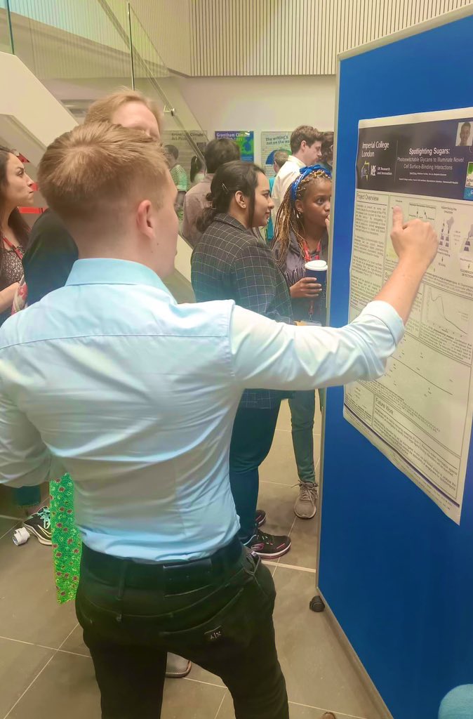 DSharpScience's tweet image. Two great days of science and sharing my recent project updates at the @impchemistry @imperialcollege PG and @TheCrick Partner Summer Symposiums. A fantastic chance to chat science and generate new ideas to take the project forward! #glycotime #photoswitches