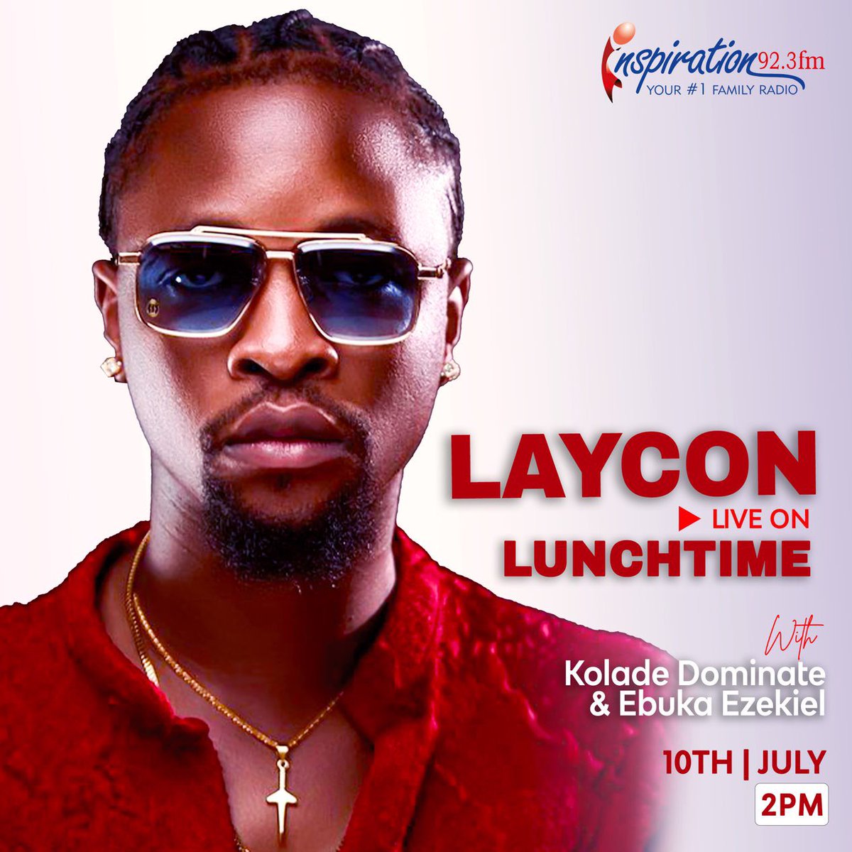 IFM923's tweet photo. Lunchtime was a bliss with @itsLaycon โจ
Stay tuned for the full video out soon on YouTube (Link In Bio) ๐บ
#laycon #layconbbnaija #itslaycon #afrobeats #nigerianmusic #naijaartiste #music #amapiano #biobaalbum #layconbioba #Yourno1familyradio https://t.co/Gr6Gqm6wyd