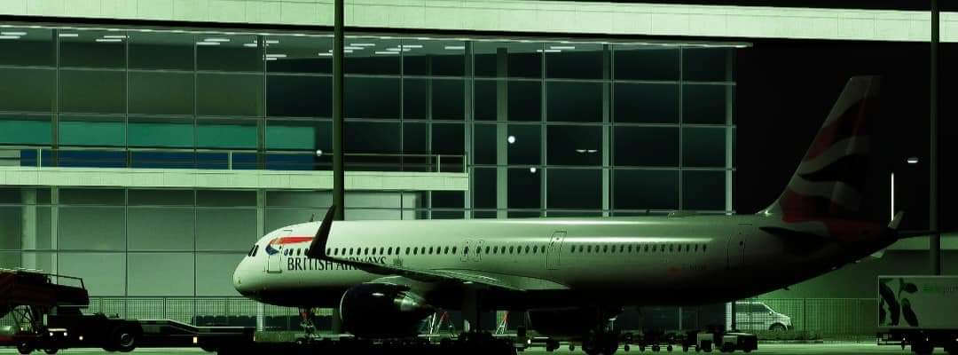 Jamiec0071's tweet image. Grounded at Gibraltar Airport ✈️🩶 @MSFSofficial #Gibraltar #mfs2020 #flightsimulator #avgeek #EDINBURGH #britishairways