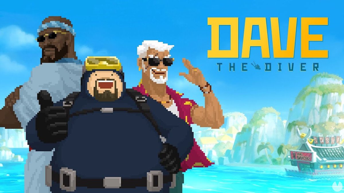 Este Viernes continuamos jugando en #davethediver .
Grata sorpresa nos hemos llevado con este título. Amedida que avanzamos,promete bastante! Que Aventuras y misterios nos deparará la gran Foza Azul ? 🌊
@Arek_Force @streamsspain @KickEspanol @kick_latino @KickGrower @Kick_Latam