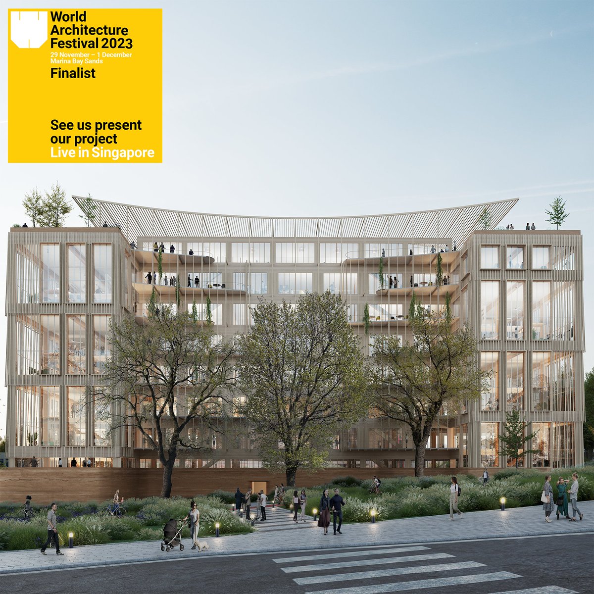 We are delighted to reveal we have been shortlisted for <a href="/worldarchfest/">World Architecture Festival</a> for our submission for the UN International Office of Migration in the Future Projects - Office category!

<a href="/marveldesigns_/">Marvel</a>
<a href="/burohappold/">Buro Happold</a>

#WAF23 #INSIDE23  #sharondavisdesign #unitednations #unmigration