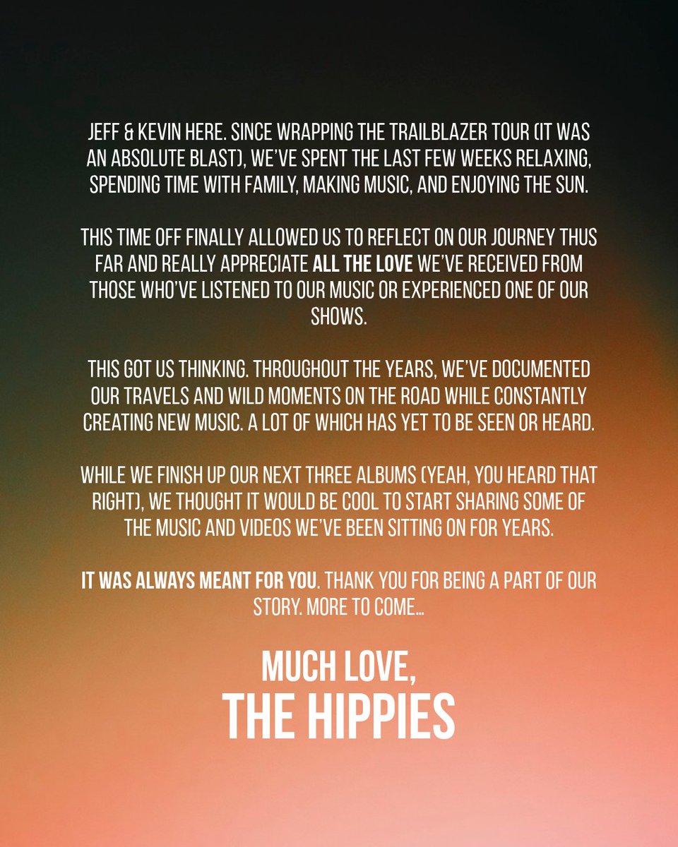 HippieSabotage's tweet photo. Apologies for the radio silence. Much more is coming really soon 🤙🔥 https://t.co/e8vUqe5WIg