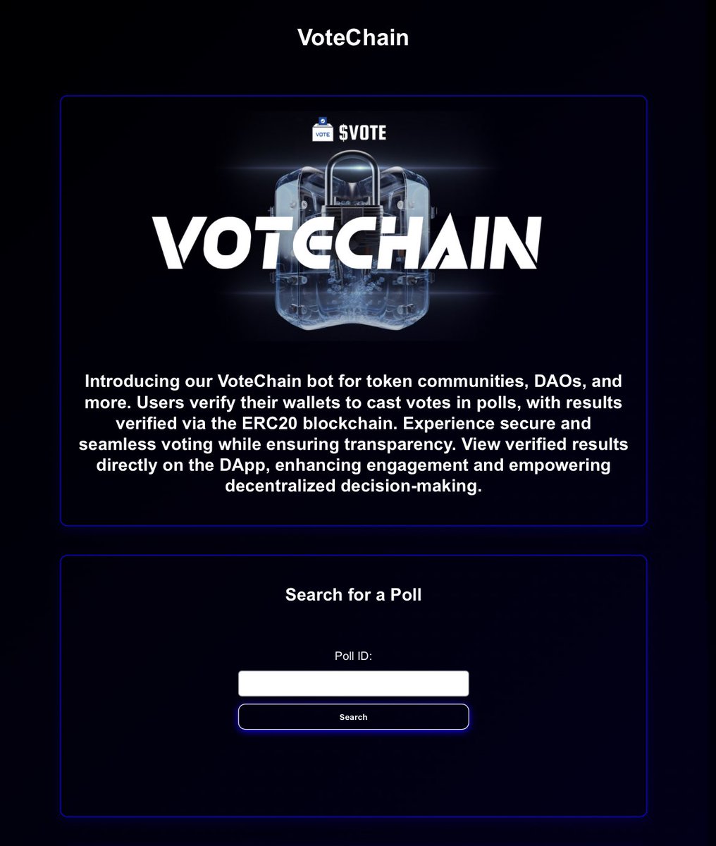 VoteChain_Eth tweet picture