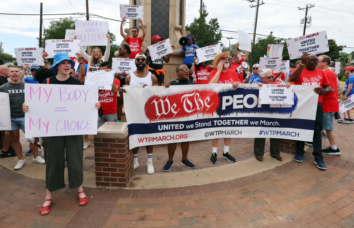 We The People National March tweet media