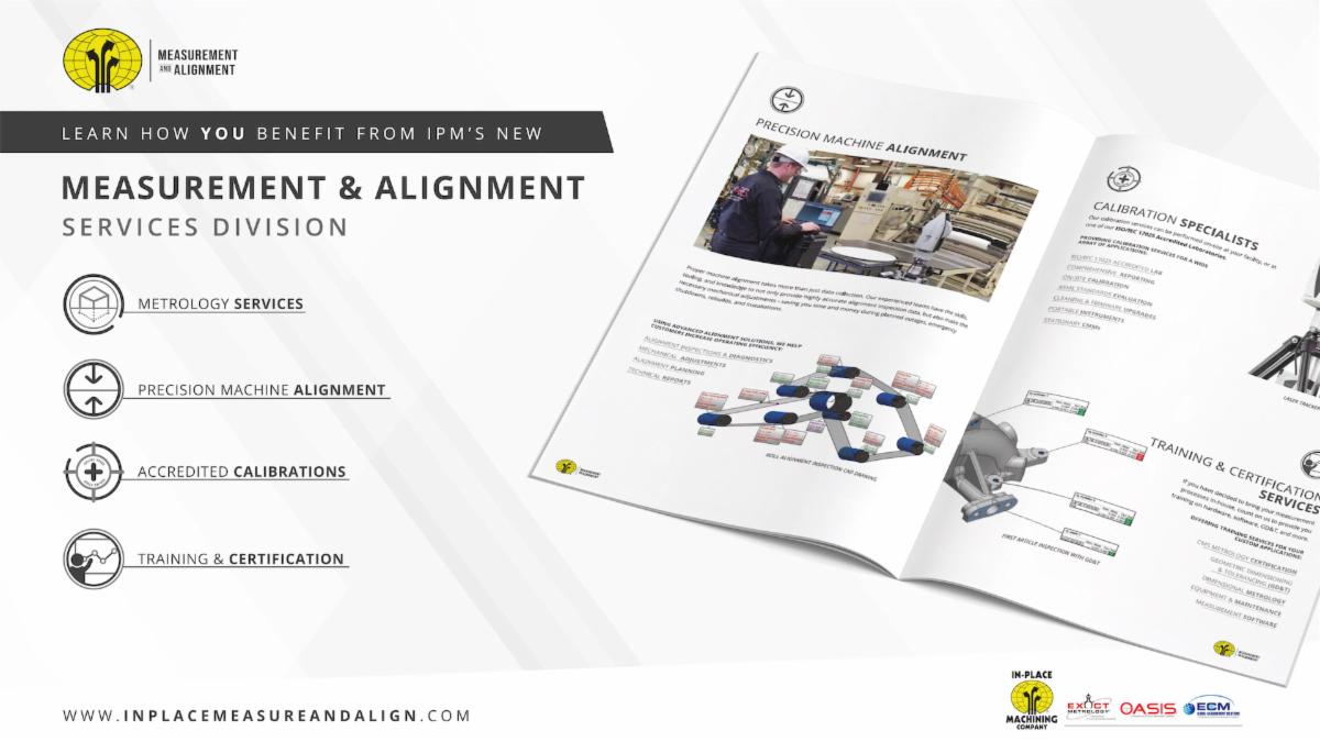 InPlaceMachine's tweet image. Interested in learning more about the solutions provided by In-Place Machining Company&apos;s MEASUREMENT &amp;amp; ALIGNMENT SERVICES DIVISION? Check out our new brochure ➡️ bit.ly/IPM-Measuremen…. 

Visit inplacemeasureandalign.com for more info!

#Metrology #3DScanning