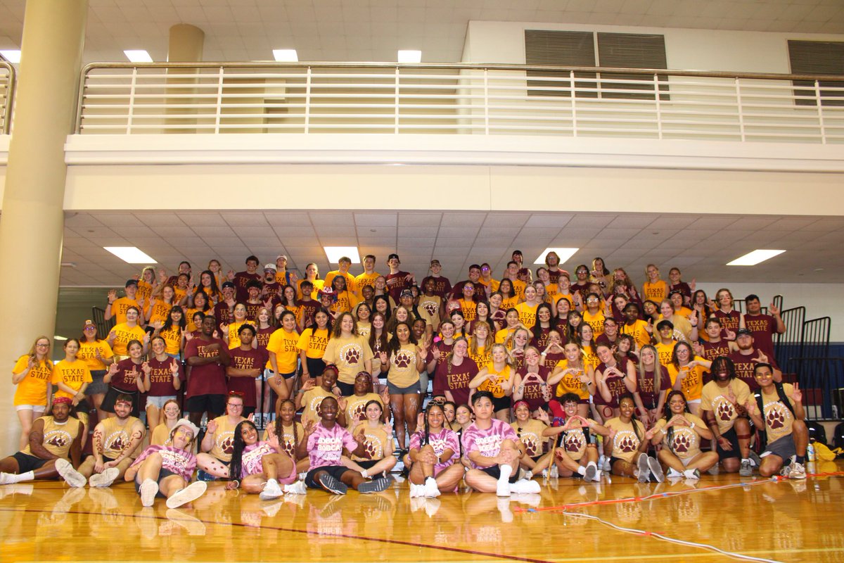 Session A was a blast! 🔥🤩

We can’t wait to see you again on campus. ✨ 

#txst #txst27