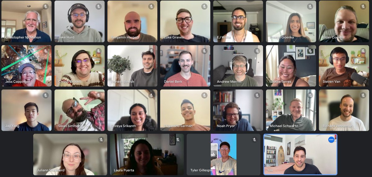 feels like just yesterday <a href="/beehiiv/">beehiiv 🐝</a> was a weekend project.. and now it consists of 25 amazing people across 5 countries 🥵