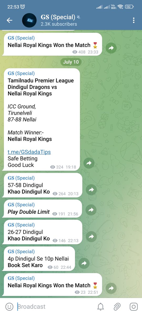 gsdadatips's tweet photo. #DDvNRK #DDvsNRK #NRKvDD #NRKvsDD #DindigulDragons #NellaiRoyalKings
#TamilnaduPremierLeague #TNPL #TNPL2023 #TNPLt20 #TNPL7 #TNPL07 #TNPL23 #TNPLTips #TNPLtip #TNPLTipper #TNPLtipster #TNPLBetting #TNPLbet #TNPLJackpot
#BPL #PSL #SA20 #LPL #CPL #BBL #ILT20 #T20Blast #Tipper #IPL https://t.co/vRMLKhUBzP