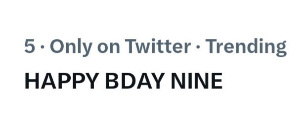 trend4GQCnine's tweet image. KW :   HAPPY BDAY NINE
 is trending  No. 5 On Thailand 🇹🇭

 #นายท่านกรชิต #Nine #高卿尘 #GaoQingchen
@naninenai99
