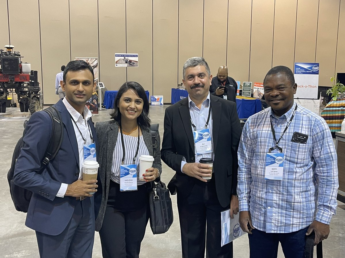 Vasudha Sharma (@irrigation_umn) on Twitter photo Meeting some good old friends at the #ASABE annual meeting in Omaha. <a href="/VivekSharmaUF/">Vivek Sharma</a> <a href="/AliTMohammed/">Ali T. Mohammed</a> Meeting some good old friends at the #ASABE annual meeting in Omaha. <a href="/VivekSharmaUF/">Vivek Sharma</a> <a href="/AliTMohammed/">Ali T. Mohammed</a>