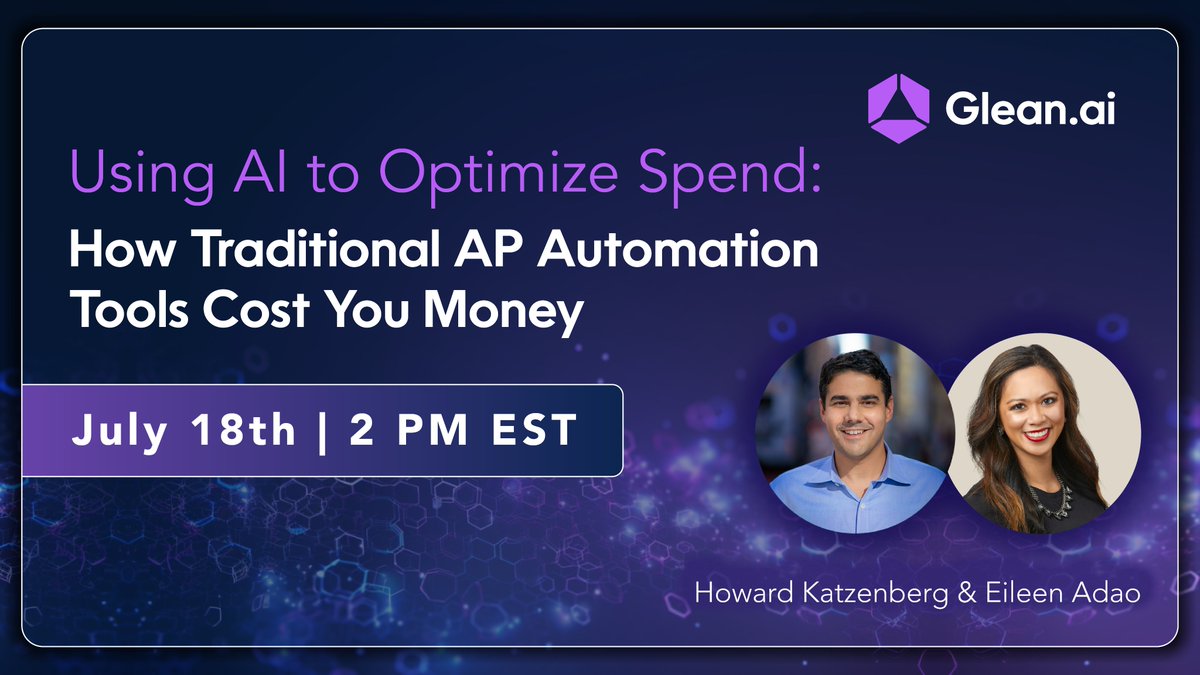 Join our webinar on July 18th to learn how Traditional AP Automation Tools Cost You Money

linkedin.com/events/7083964…