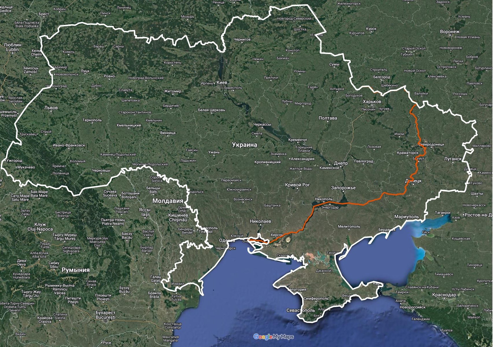 Auditor on Twitter: "Карта примерной ситуации на местности в Украине на ...