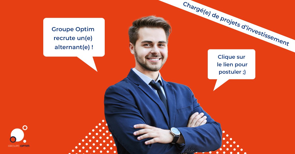 GroupeOptim's tweet image. 📌 Groupe Optim recherche un(e) nouvel(le) alternant(e), chargé(e) de projets d’investissement.

👇 Intéressé(e) ? Postule sur le lien ci-dessous 😉 lnkd.in/dARFijth

#joboffer #job #jobs #joboftheweek #recrutement #recruter