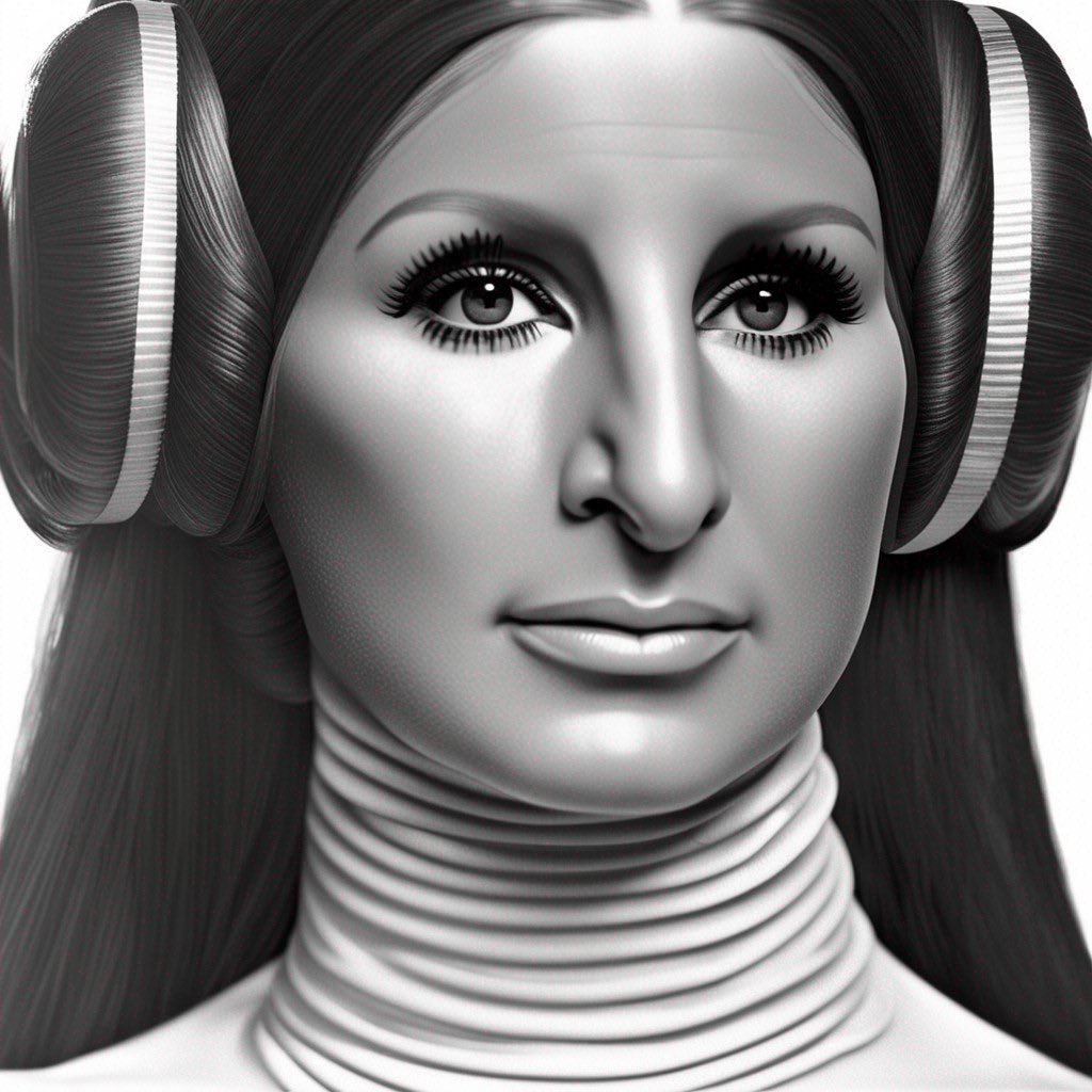 hutzhoo's tweet photo. @papisaurus Babs as Leia #LikeButtah https://t.co/8VXCX5IX78