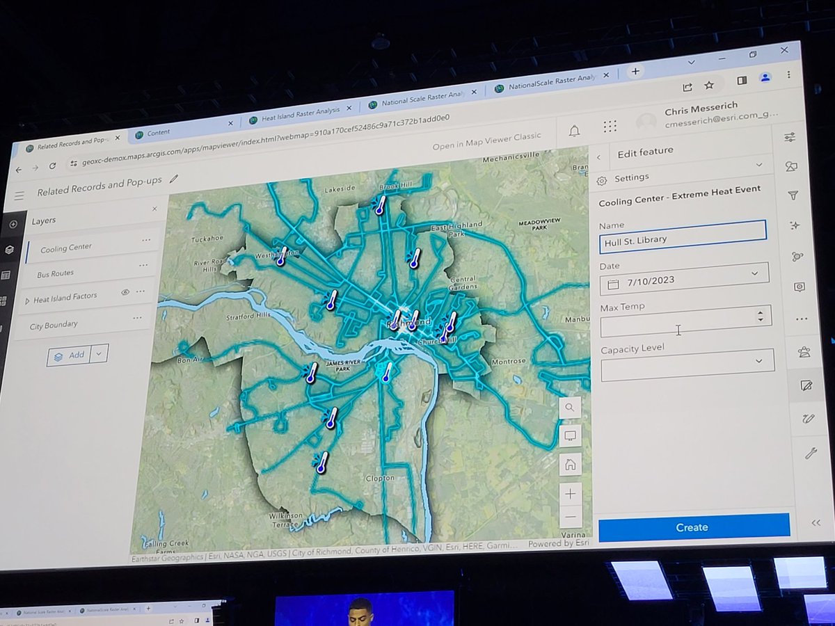 Editing related records feature was added to <a href="/ArcGISOnline/">ArcGIS Online</a>. @esri said it's one of the most requested features.

#GIS <a href="/Esri/">Esri</a>UC