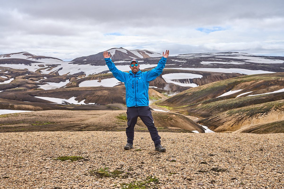 I did it! Much harder than I thought actually. #iceland #hiking