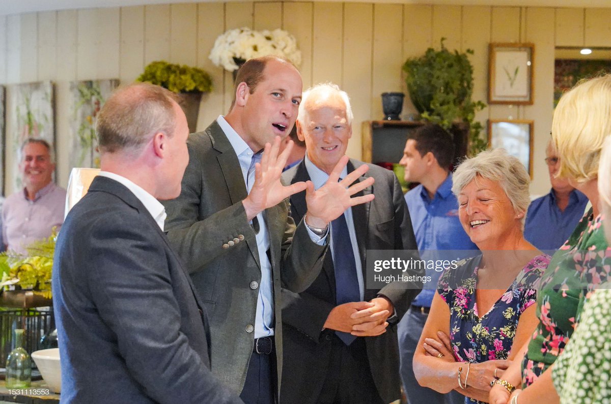 The Duke of Cornwall, The Prince of Wales's official title in Cornwall, visits The Duchy Of Cornwall Nursery to open The Orangery restaurant in Lostwithiel today.

Photo by Hugh Hastings - WPA Pool / Getty Images