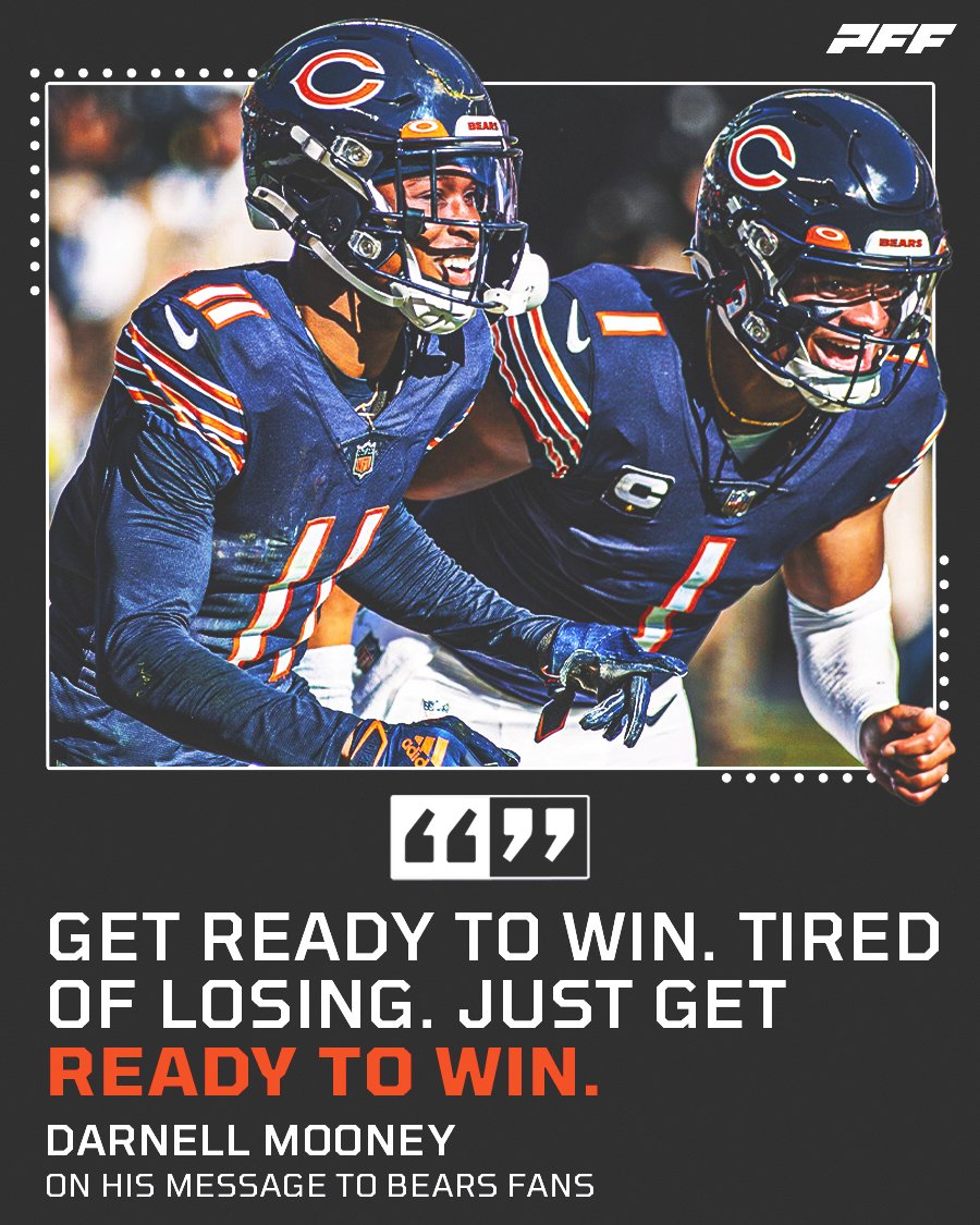 PFF's tweet photo. Here come the Bears 👀 https://t.co/BWe9BTe4Ut